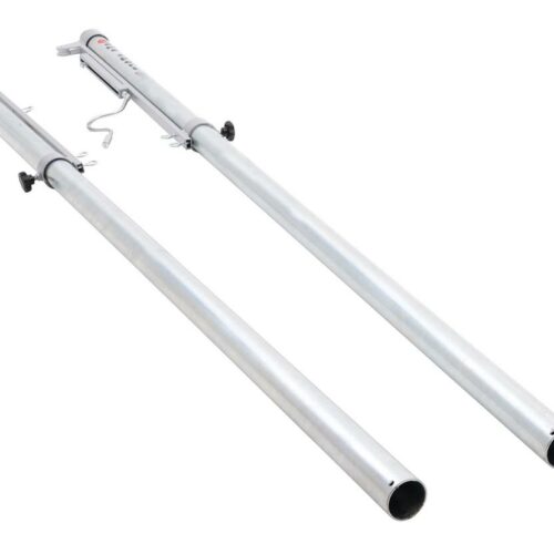 Volbad verzinkt, dus zeer duurzame volleybal;palen voor de buitenruimte.